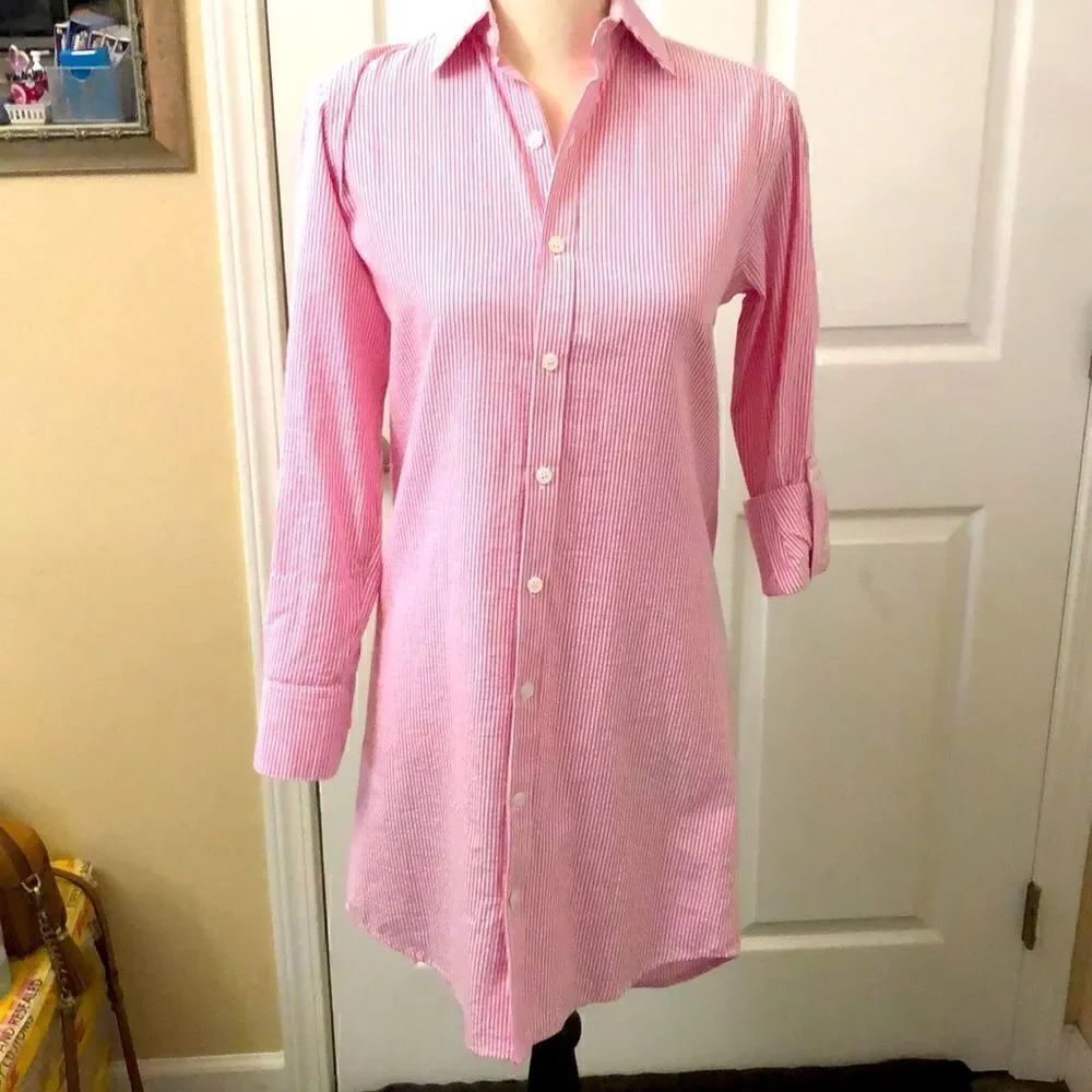 Emily Phillips shirt dress button up size 1